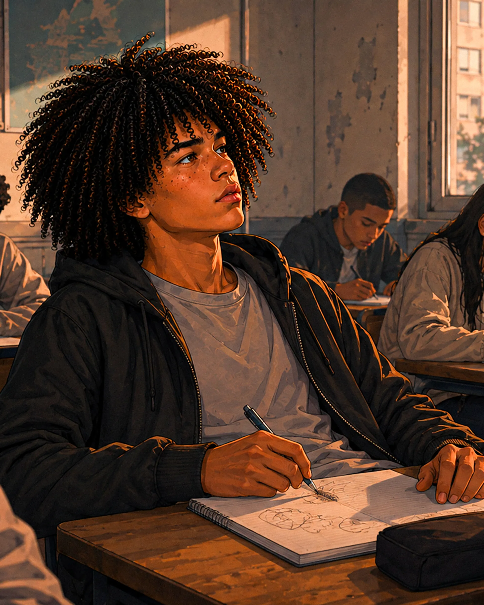Brahim au collège